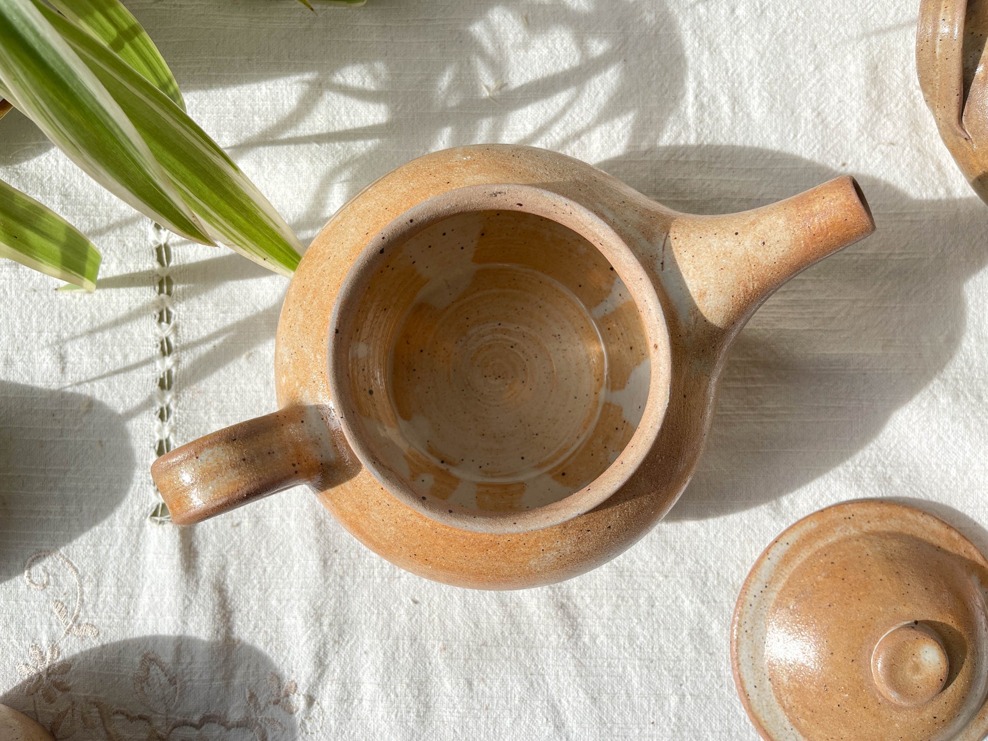 Service à thé/café en grès vintag