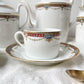 Service à thé café 2 personnes en porcelaine vintage UML France