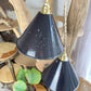 Baladeuse abat-jour vintage en tôle émaillée personnalisable