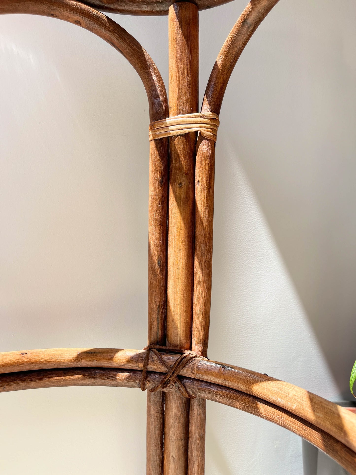 Tabouret de bar vintage en bois courbé, 1950