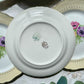 6 assiettes vintage en porcelaine française dépareillées – Jaune, vert, fleuri – Moulin des Loups - L'Amandinoise