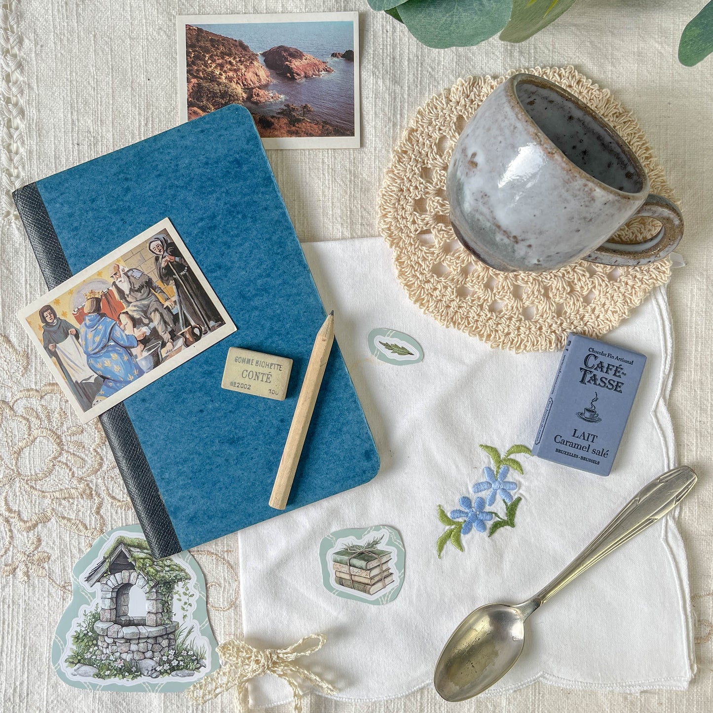 Box Mystère Vintage Carnet d’Artiste | Vue d'ensemble