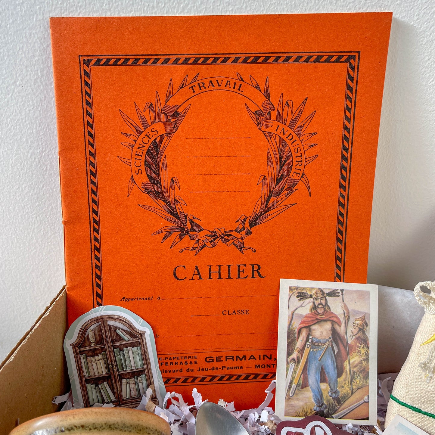 Box Mystère Vintage Ecole Buissonnière | Cahier brouillon vintage