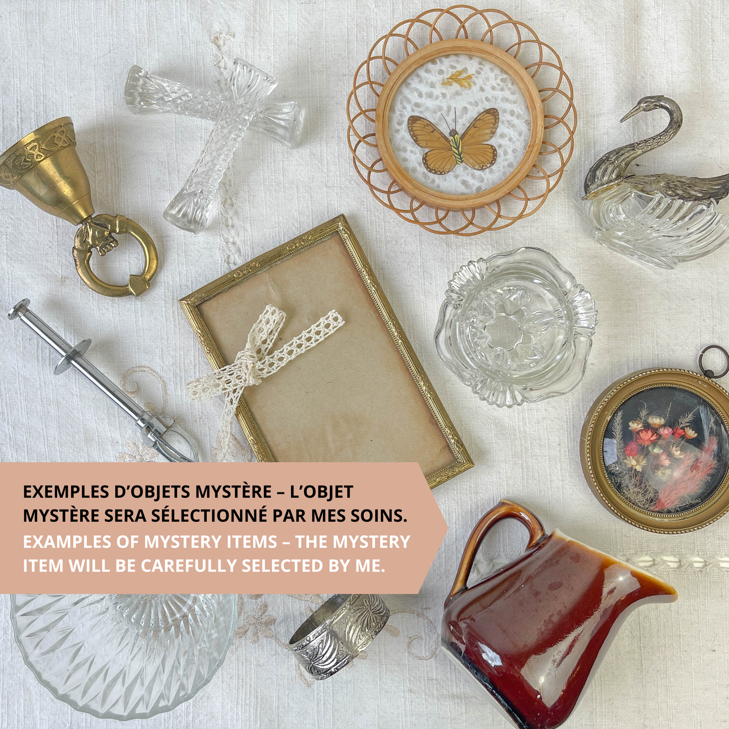 Box Vintage Mystère – Bistrot Parisien  – Édition Limitée objets déco mystère 