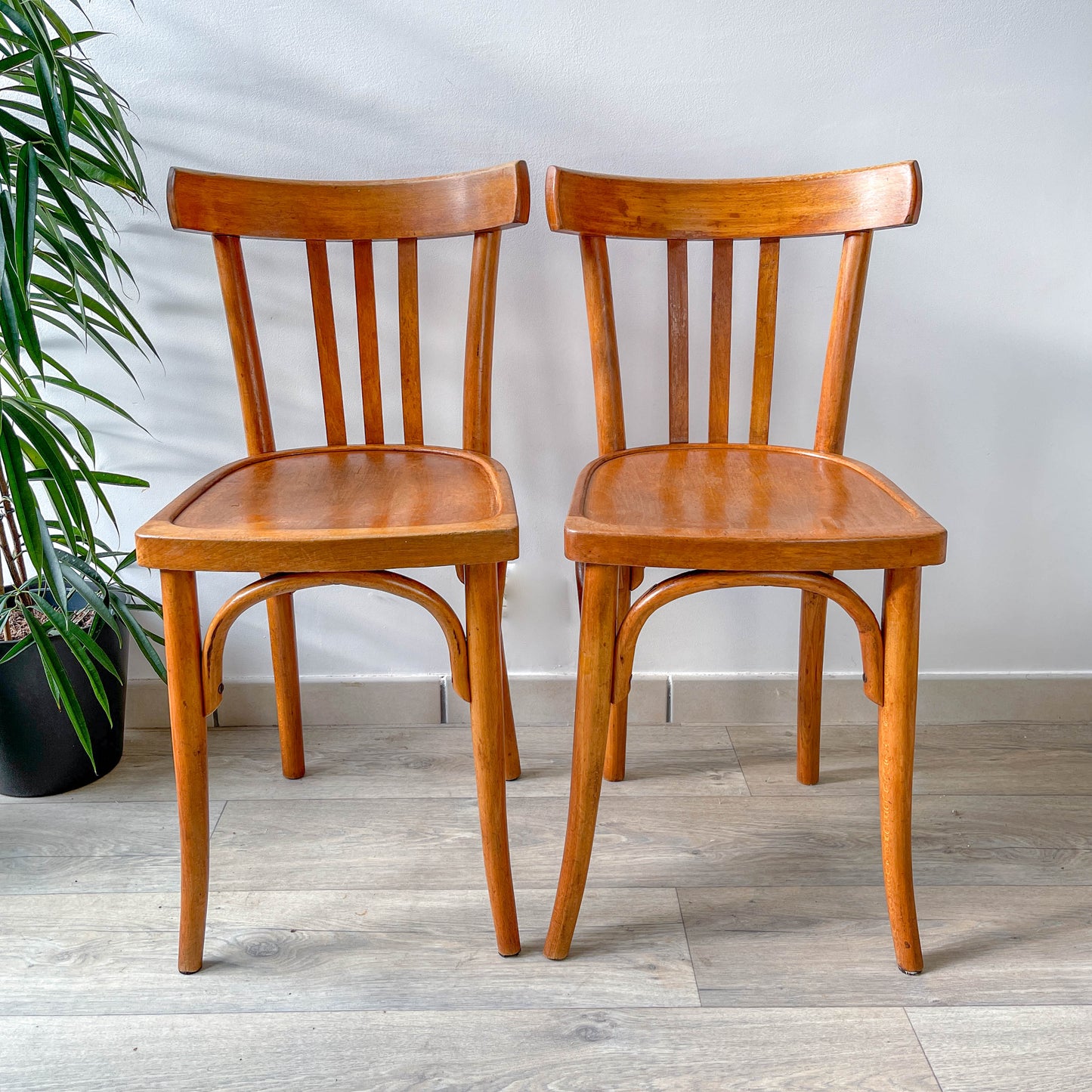 Chaises de Bistrot Baumann Vintage – Années 1960 – Style Industriel Français – Lot ou à l’unité