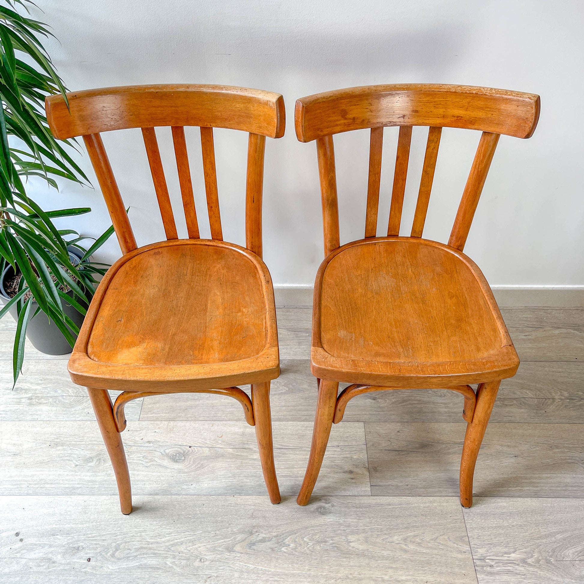 Chaises de Bistrot Baumann Vintage – Années 1960 – Style Industriel Français – Lot ou à l’unité