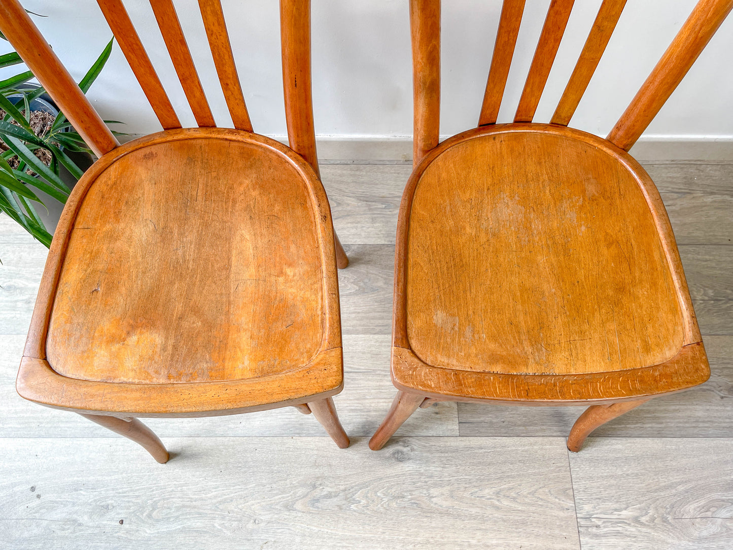 Chaises de Bistrot Baumann Vintage – Années 1960 – Style Industriel Français – Lot ou à l’unité