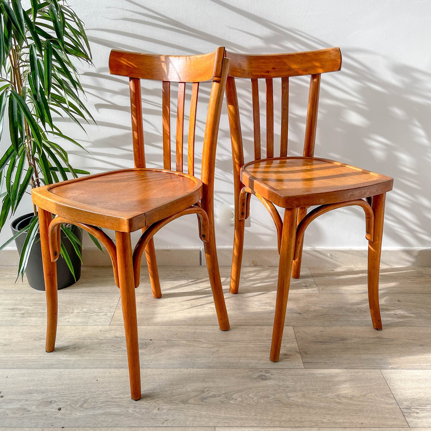 Chaises de Bistrot Baumann Vintage – Années 1960 – Style Industriel Français – Lot ou à l’unité