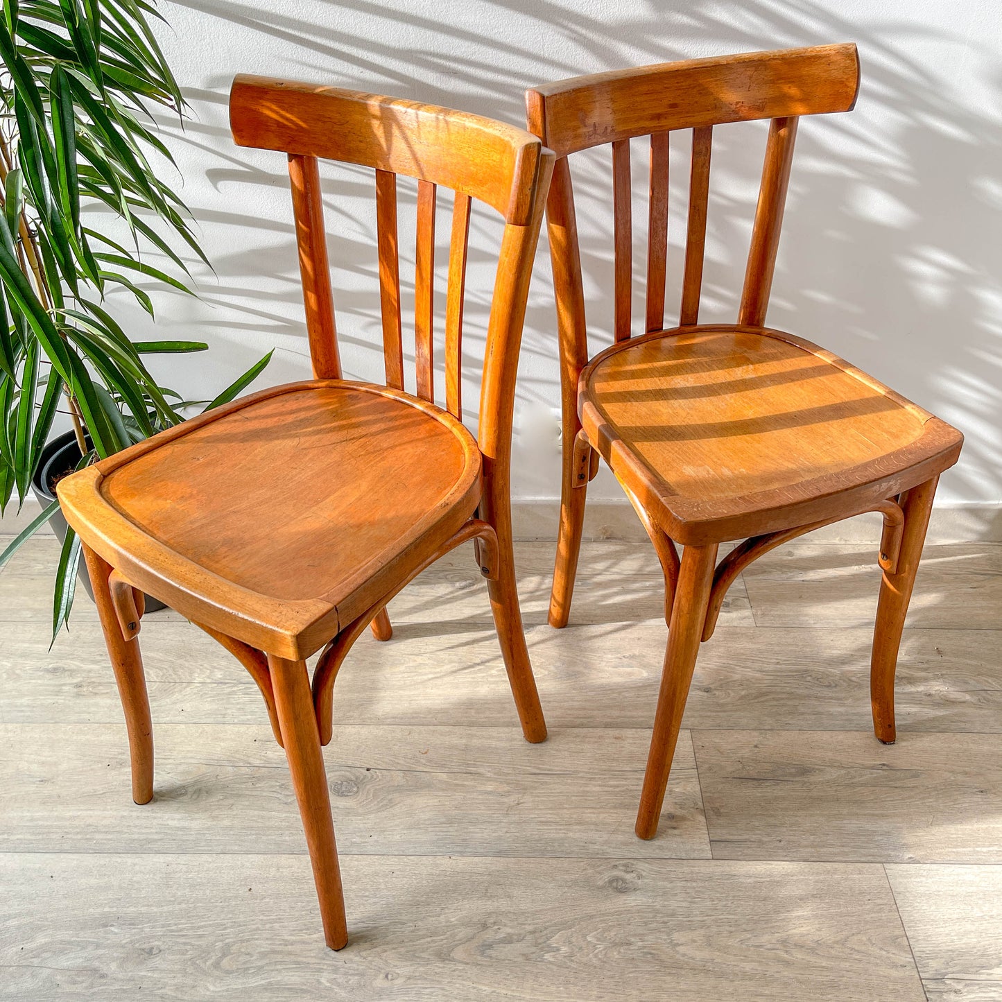 Chaises de Bistrot Baumann Vintage – Années 1960 – Style Industriel Français – Lot ou à l’unité