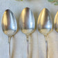 Ensemble de 6 cuillères à soupe vintage dépareillées