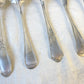 Ensemble de 6 cuillères à soupe vintage dépareillées
