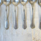 Ensemble de 6 cuillères à soupe vintage dépareillées