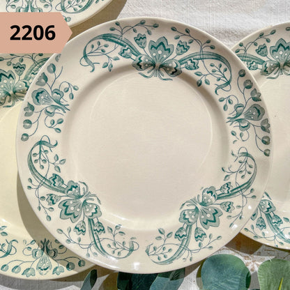 PETITE Assiette Terre de fer, Gien vintage à l'unité
