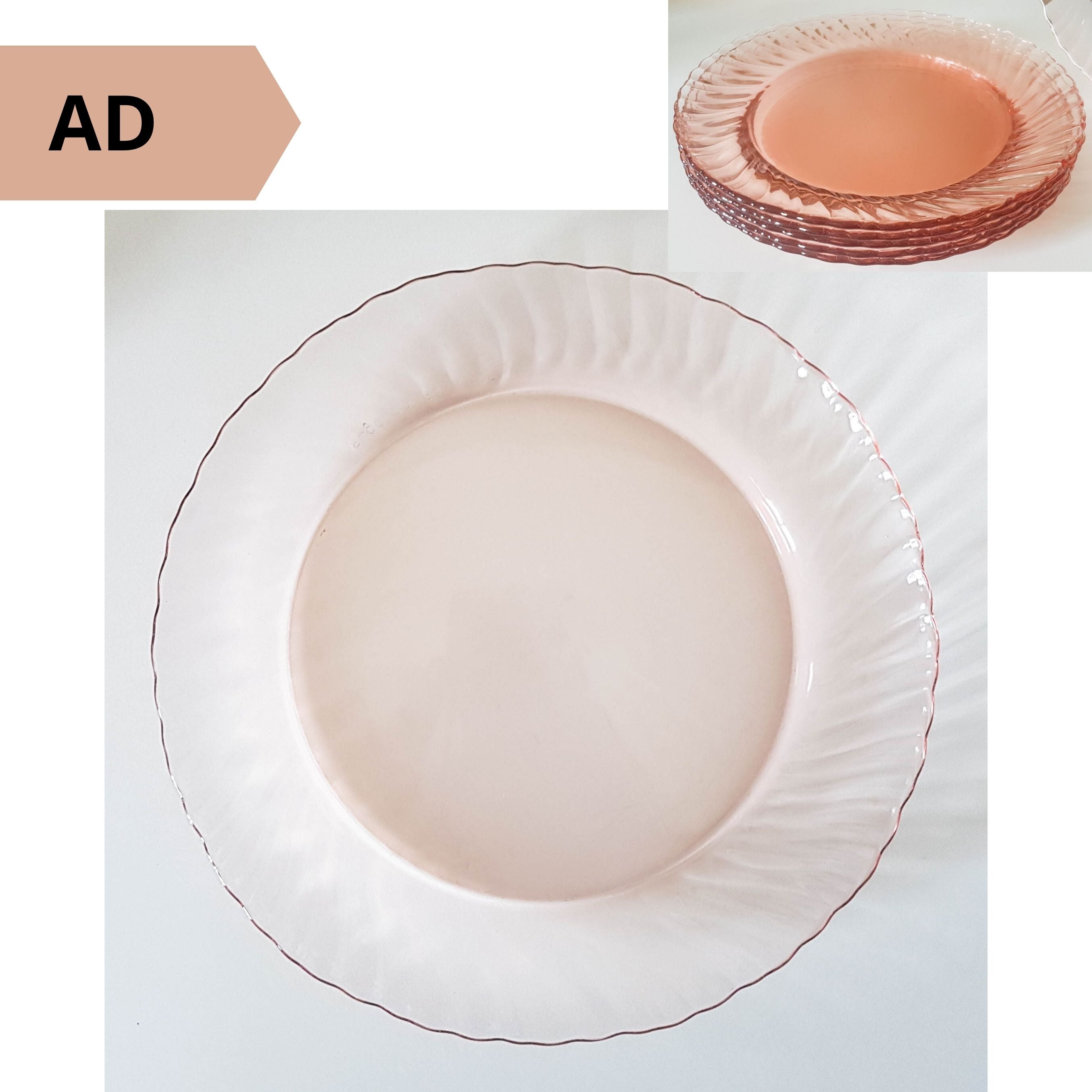 PETITE Assiette colorée vintage à l'unité