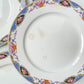 6 Petites assiettes vintage fleuries DIGOIN SARREGUEMINES – Années 1950