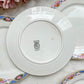 6 Petites assiettes vintage fleuries DIGOIN SARREGUEMINES – Années 1950