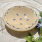 Plat creux porcelaine vintage K&g Luneville "Flore" 1950s petites fleures bleues