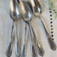 Ensemble de 8 cuillères à soupe vintage