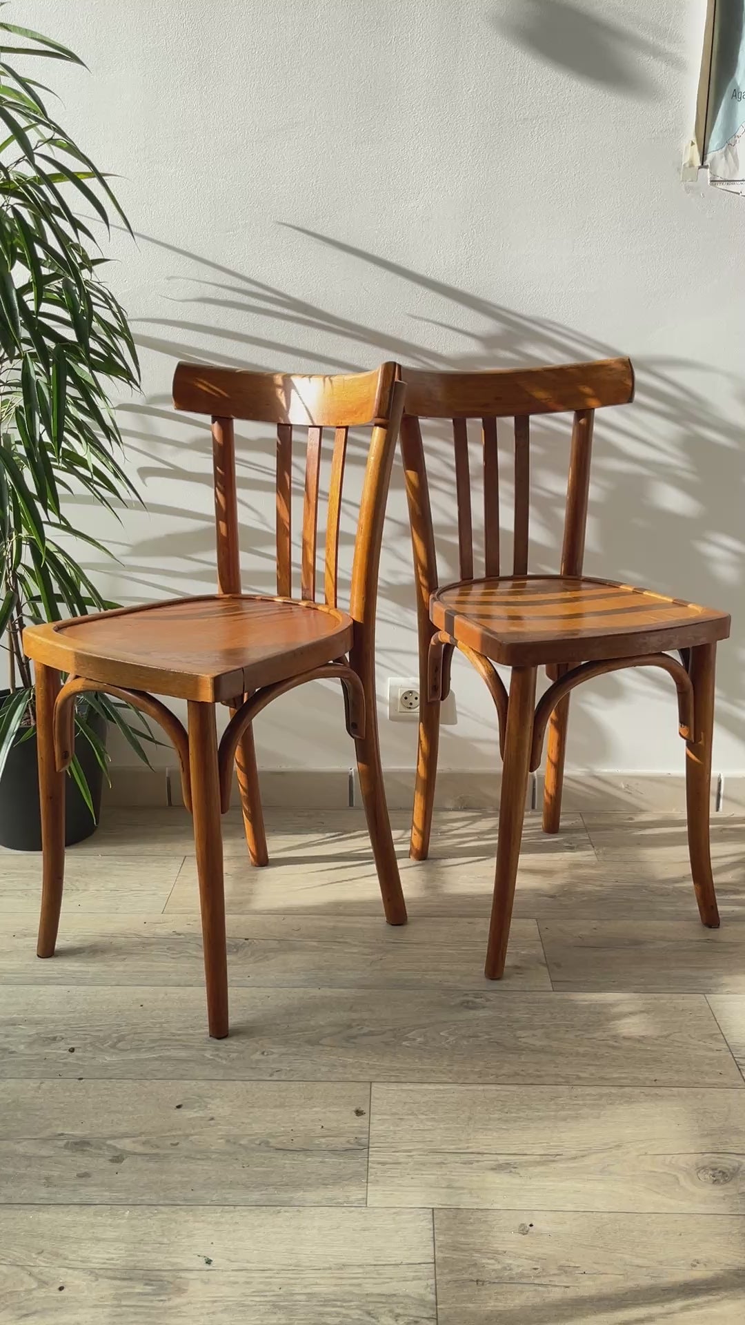 Chaises de Bistrot Baumann Vintage – Années 1960 – Style Industriel Français – Lot ou à l’unité