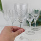 6 Verres à Eau en Cristal Taillé Vintage – Cristallerie de Lorraine Lemberg avec étiquette d’origine (Années 1950–1970)