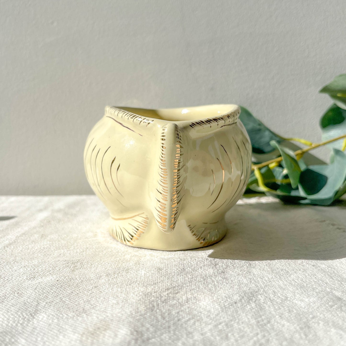 Service poisson vintage italien La Quercia – Assiettes & coupelles en céramique – Art de la table Italie années 50