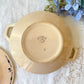 Petite soupière porcelaine vintage K&g Luneville "Flore" 1950s petites fleures bleues