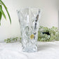 Petit Vase vintage en Cristal D'Arques motif géométrique