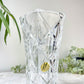 Petit Vase vintage en Cristal D'Arques motif géométrique