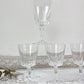 6 Verres à vin blanc Cristal D'Arques modèle VERSAILLES