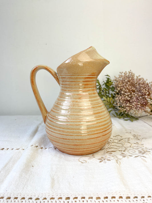 Pichet en grès émaillé vintage