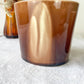 Pots gigognes en céramique artisanales vintage