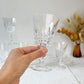 6 Verres à vin rouge Cristal D'Arques modèle TUILERIES