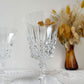 6 Verres à vin rouge Cristal D'Arques modèle TUILERIES