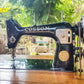 Machine à coudre COSSON intégré dans un meuble en bois 1940 Made in France - violn.fr
