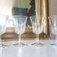 4 Verres Cristal d'Arques modèle Régence - violn.fr