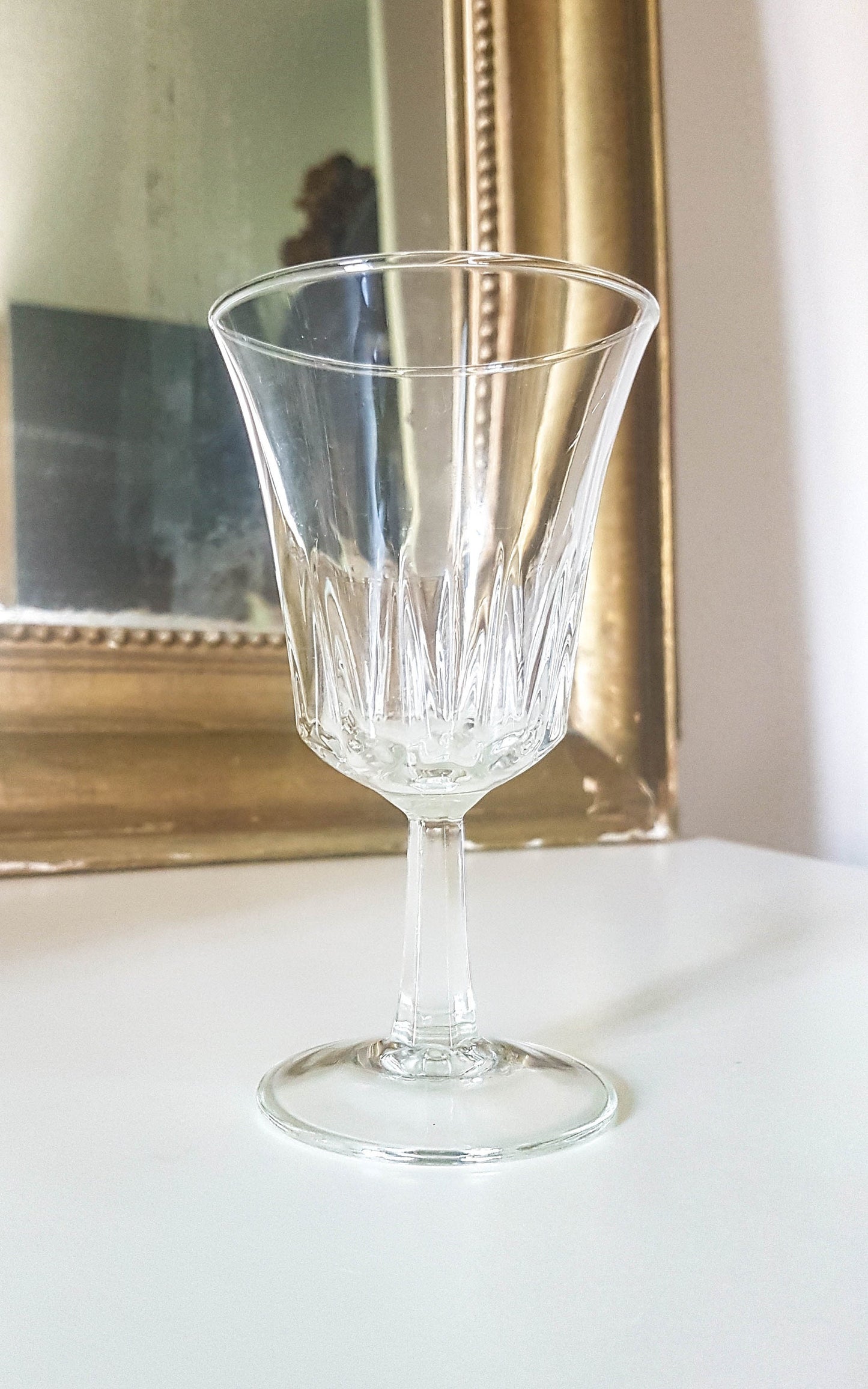 4 Verres Cristal d'Arques modèle Régence - violn.fr