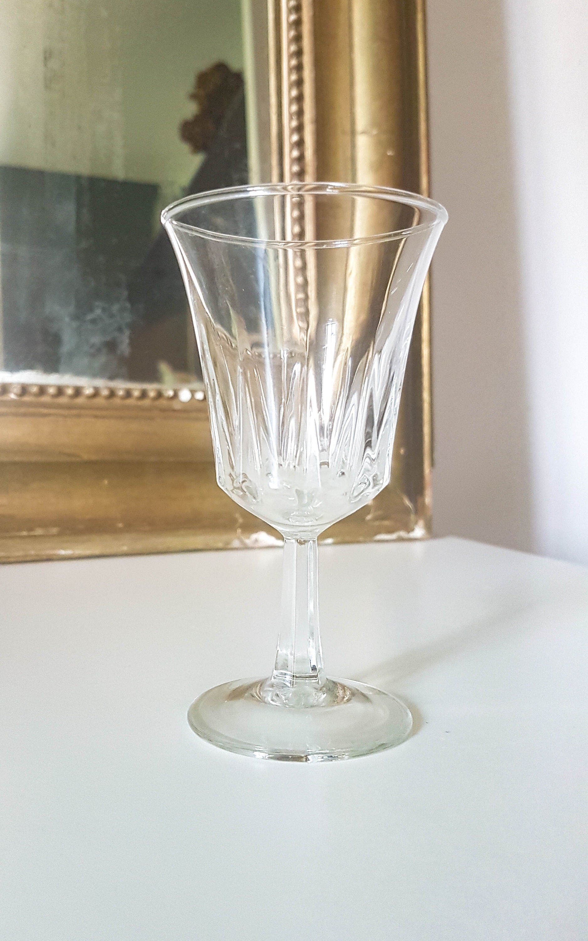 4 Verres Cristal d'Arques modèle Régence - violn.fr