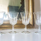 4 Verres Cristal d'Arques modèle Régence - violn.fr