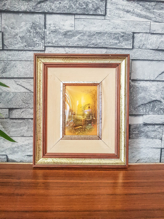 Cadre en verre convexe vintage - violn.fr