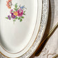 2 Raviers CERANORD EVE en porcelaine motif fleuris - violn.fr