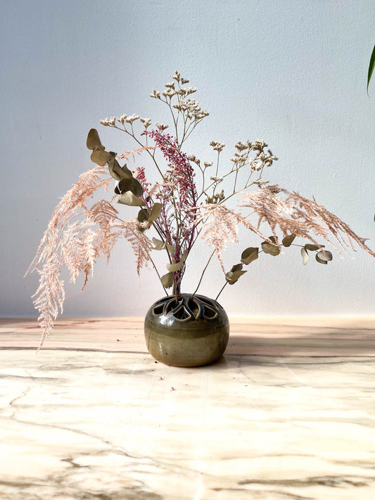 Pique fleur vintage en céramique - violn.fr