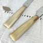 2 couteaux vintage NOGENT Bakélite