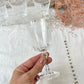 6 Verres à vin blanc Cristal D'Arques modèle VERSAILLES