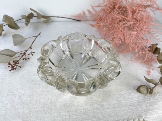 Cendrier en cristal vintage Made in France - violn.fr