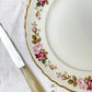 6 Assiettes plates en faïence fleurie MOULIN DES LOUPS modèle Amboise - violn.fr