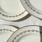 6 Assiettes plates en porcelaine opaque DIGOIN modèle SUZY - violn.fr